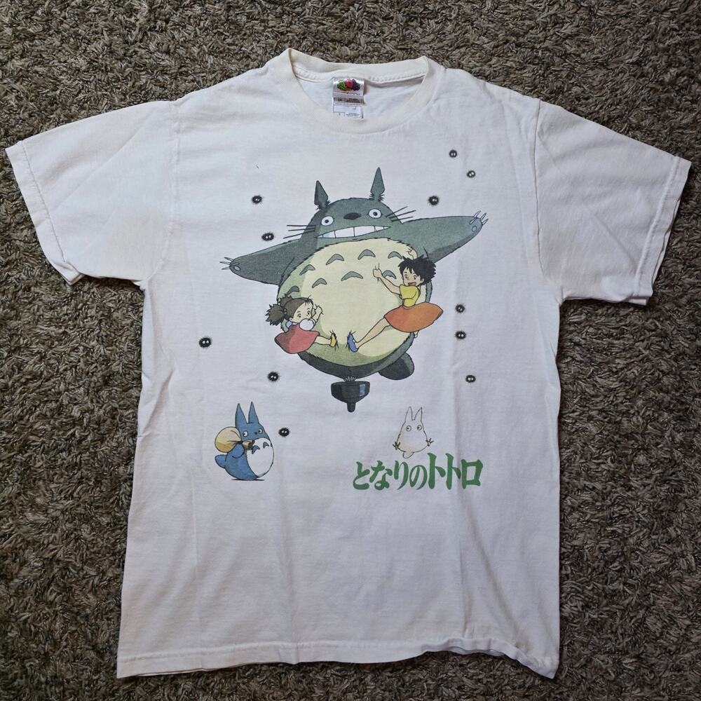 Vintage My Neighbor Totoro Studio Ghibli Anime Shirt Size Small 90s